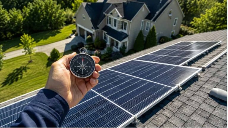 How to Find Your Solar Panel Azimuth and Declination